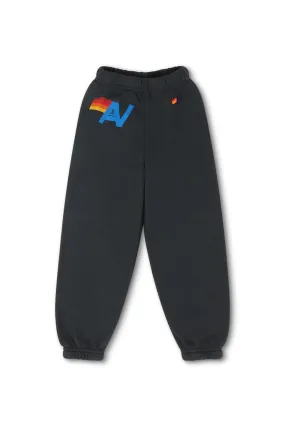 KID'S LOGO SWEATPANTS - CHARCOAL