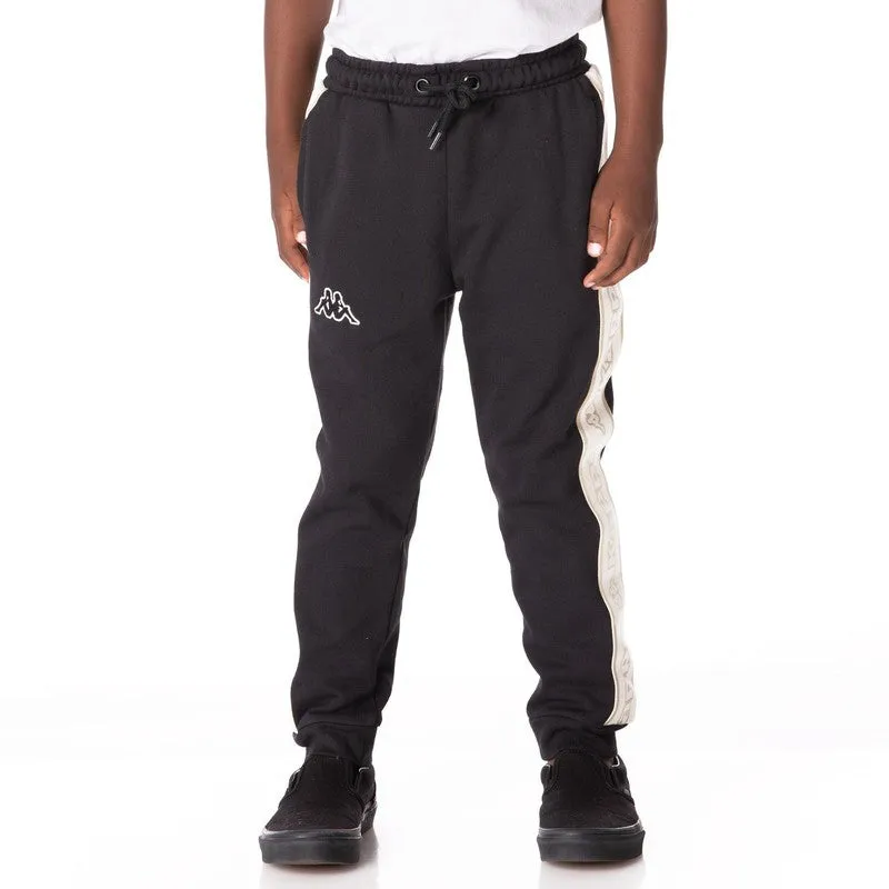 Kid's Logo Tape Anira 2 Sweatpants -Black Smoke