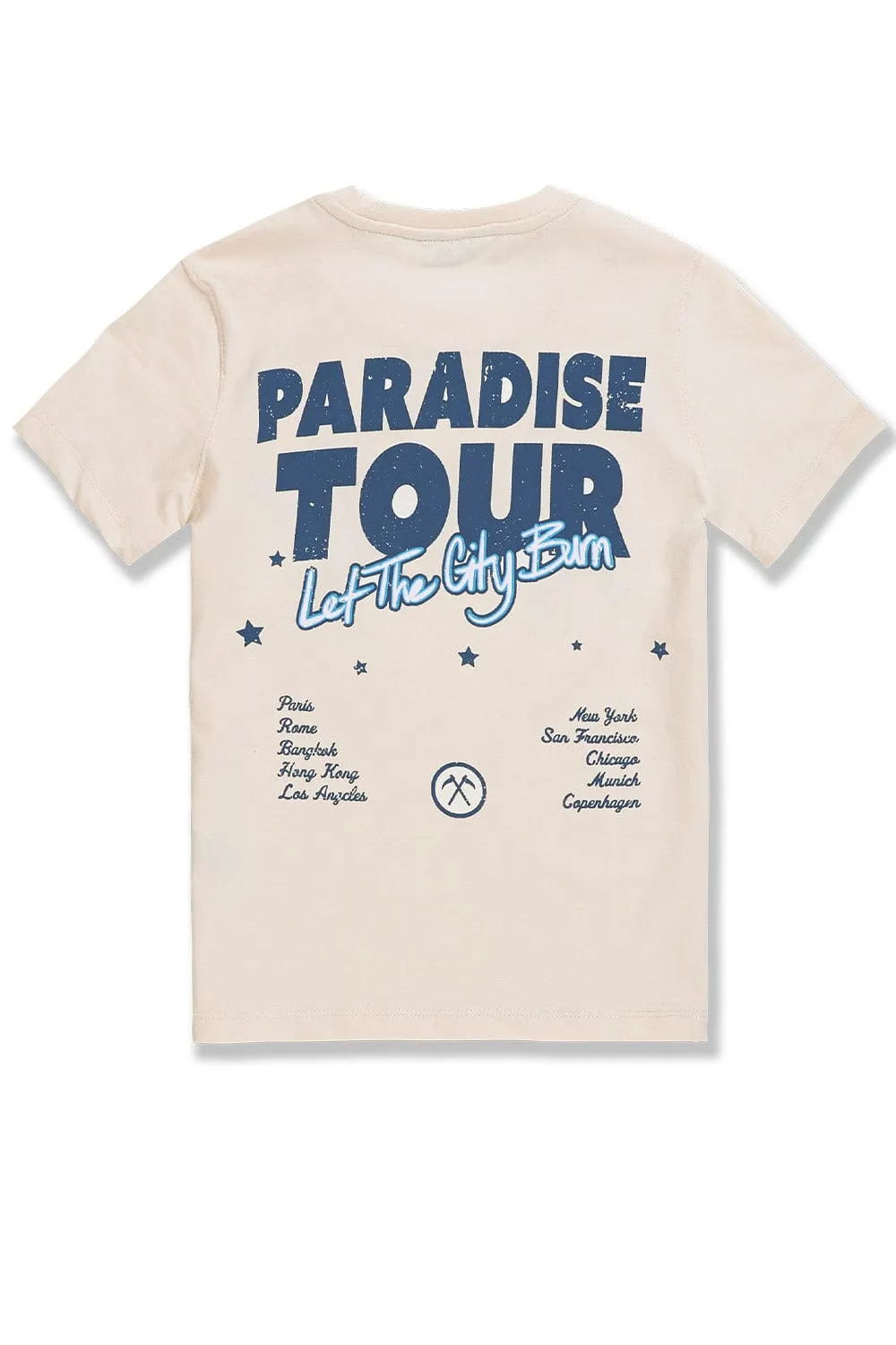 Kids Paradise Tour T-Shirt (Bone)