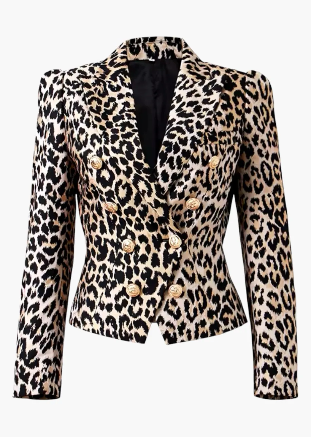 Klara Leopard Print Blazer