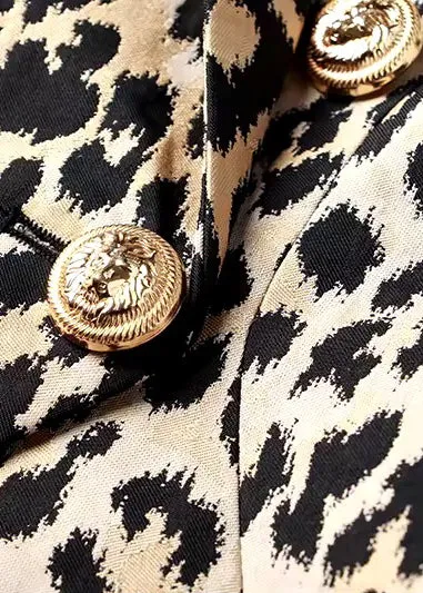 Klara Leopard Print Blazer