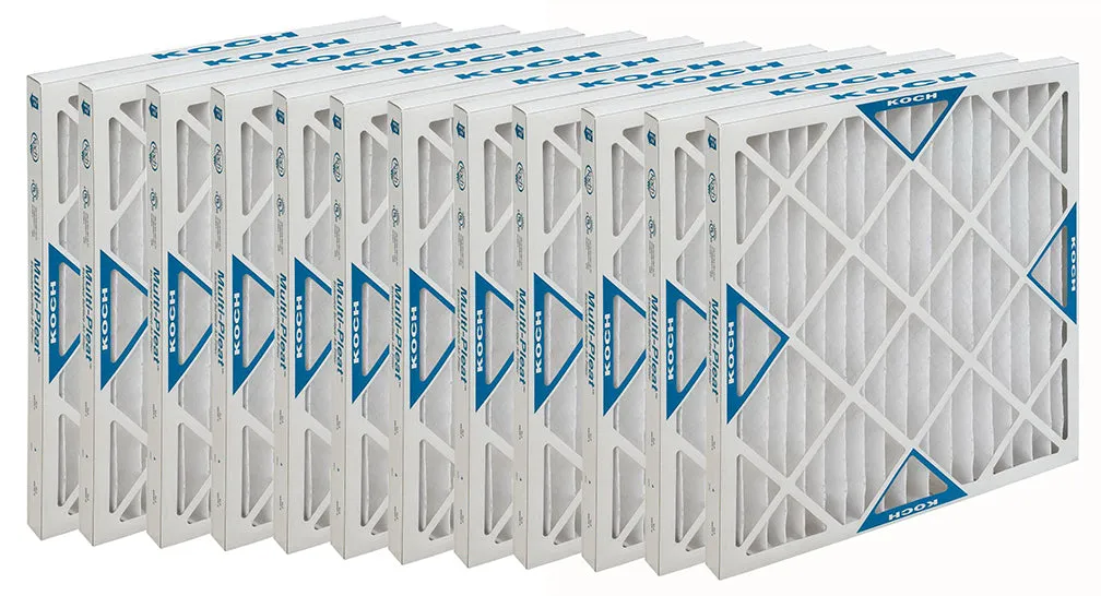 Koch 102-041-002 - 12" x 20" x 1" Pleated Air Filter, MERV 8