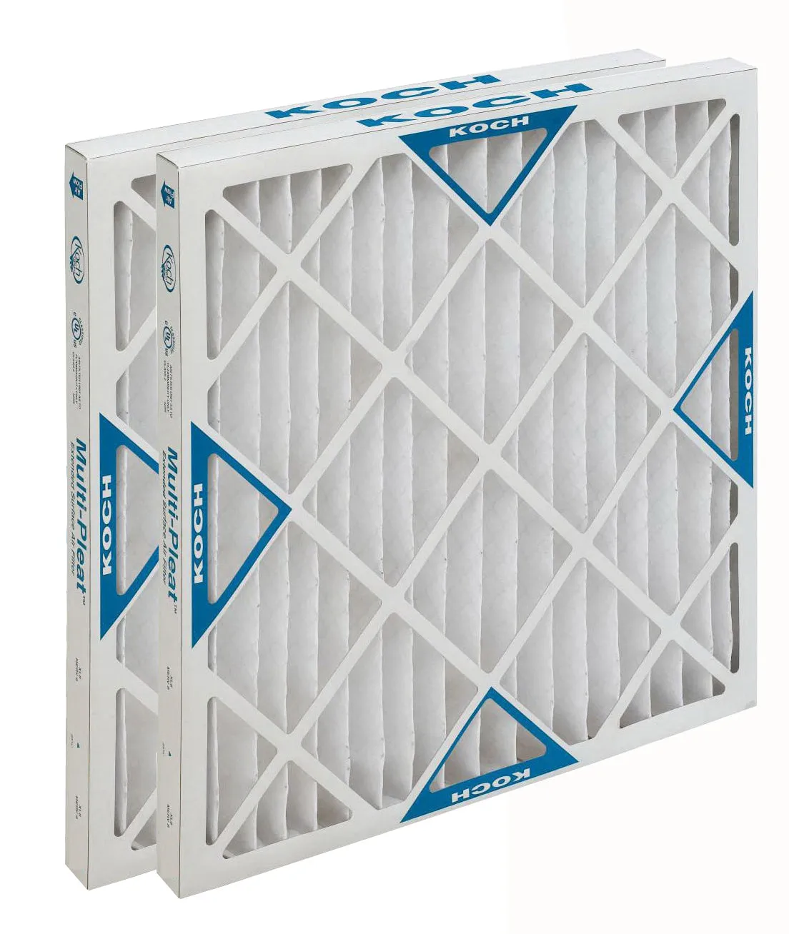 Koch 102-041-002 - 12" x 20" x 1" Pleated Air Filter, MERV 8