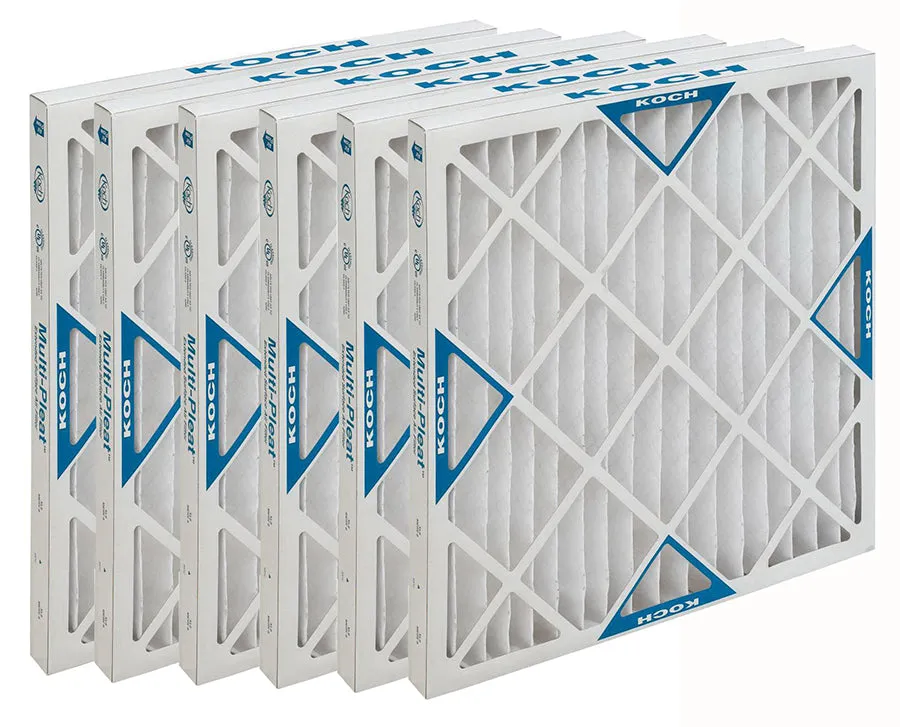 Koch 102-700-006 - 16" x 20" x 1" Pleated Air Filter, MERV 8