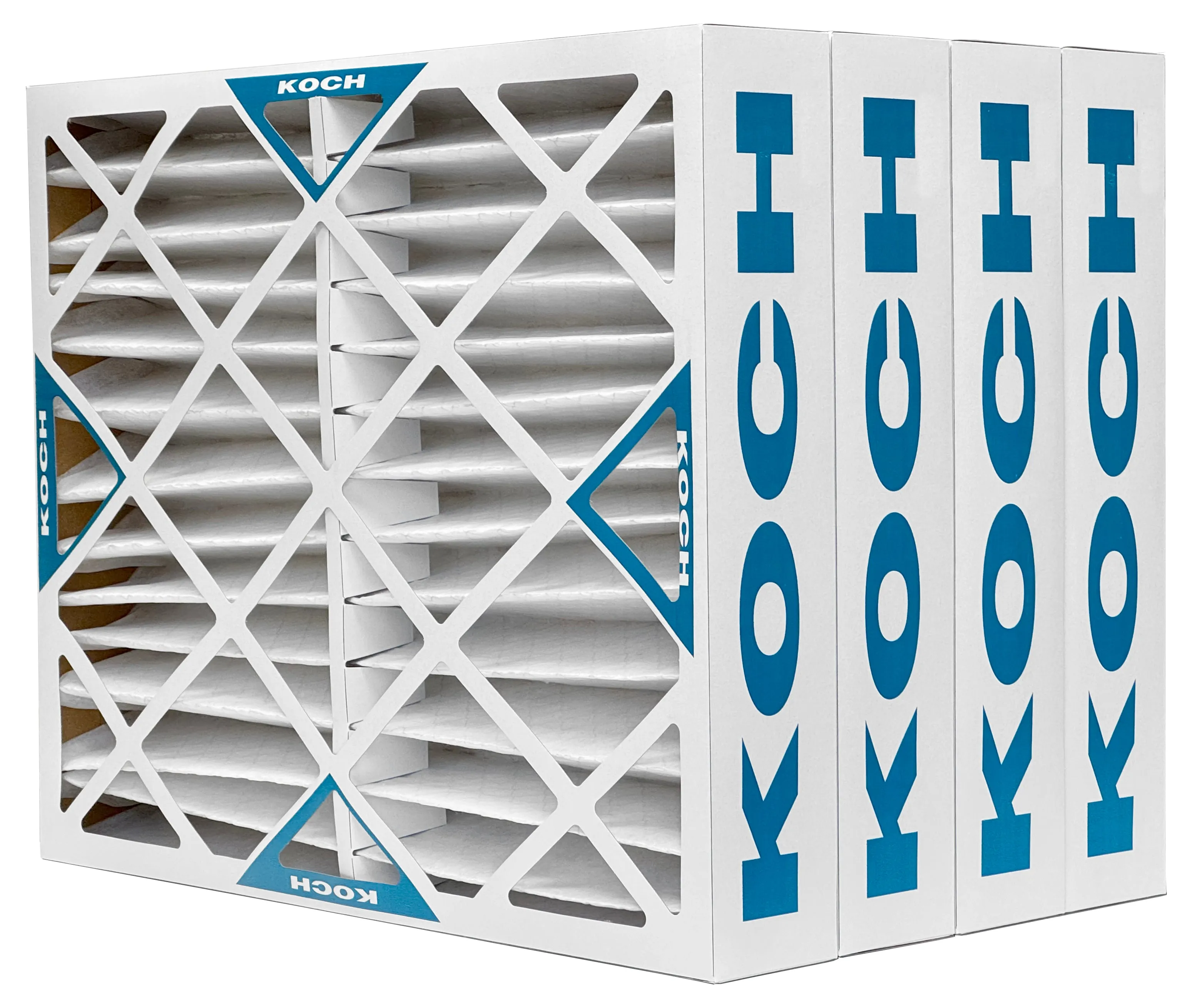 Koch 102-700-026 - 16" x 25" x 4" Pleated Air Filter, MERV 8