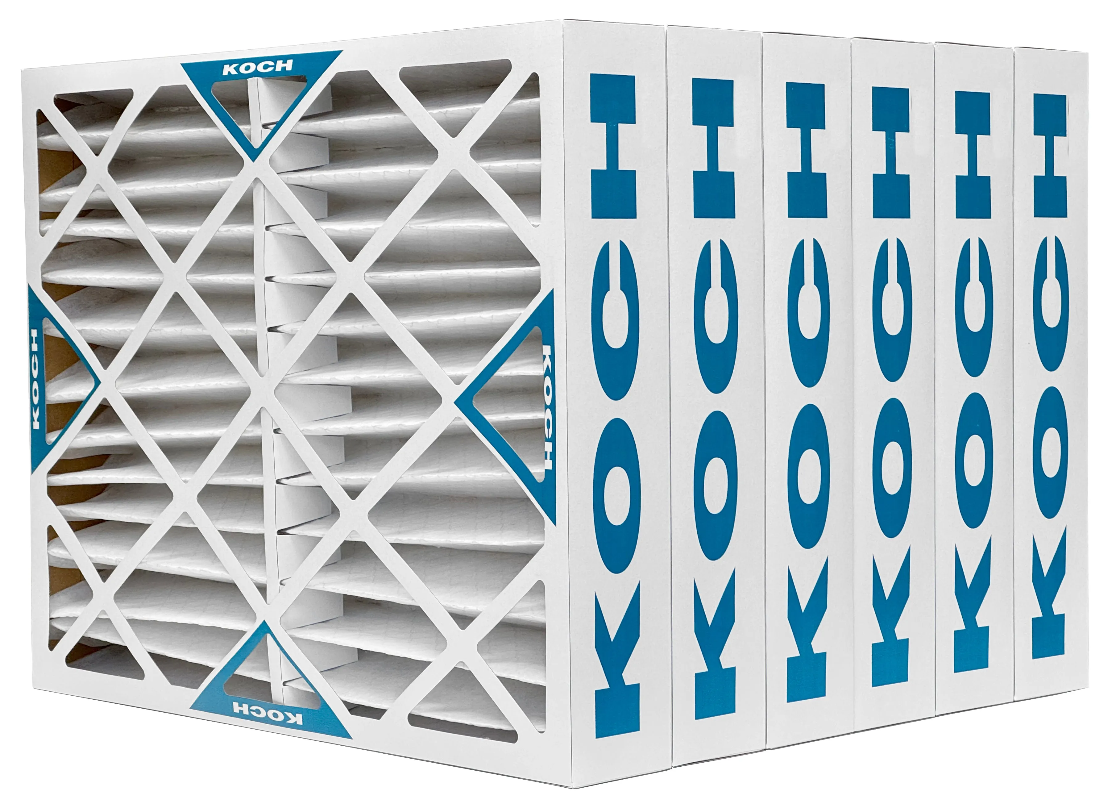 Koch 102-700-026 - 16" x 25" x 4" Pleated Air Filter, MERV 8