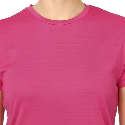 Kronos Crew Neck Tops | Women's | Flamboyant Pink | KIBI Sports