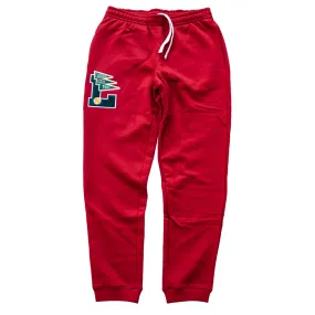 Lacoste Flag Sweatpants (Scarlet)