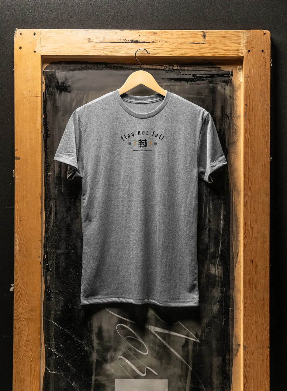 LIGHTNING ARCH TEE - GREY