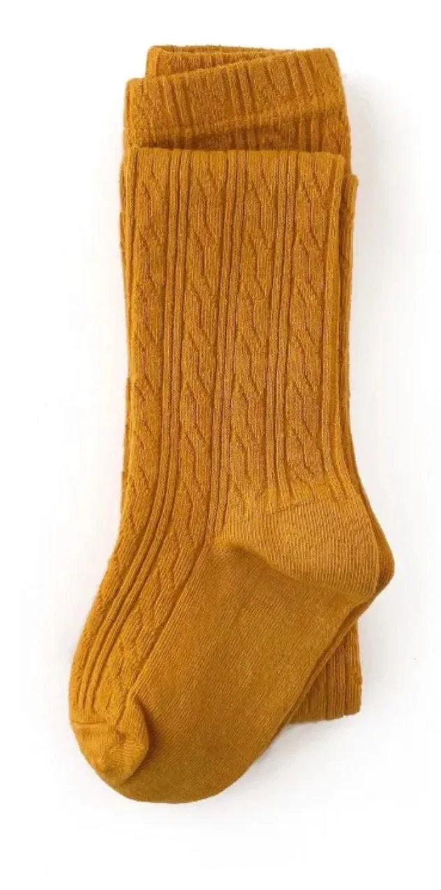 Little Stocking Cable Knit Tights