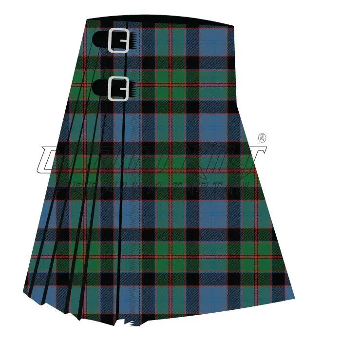 Lochaber Cameron Ancient Premium Tartan Kilt