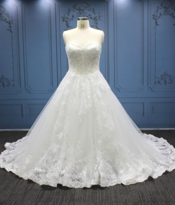 Lorraine Plus Size Luxury Wedding Dress