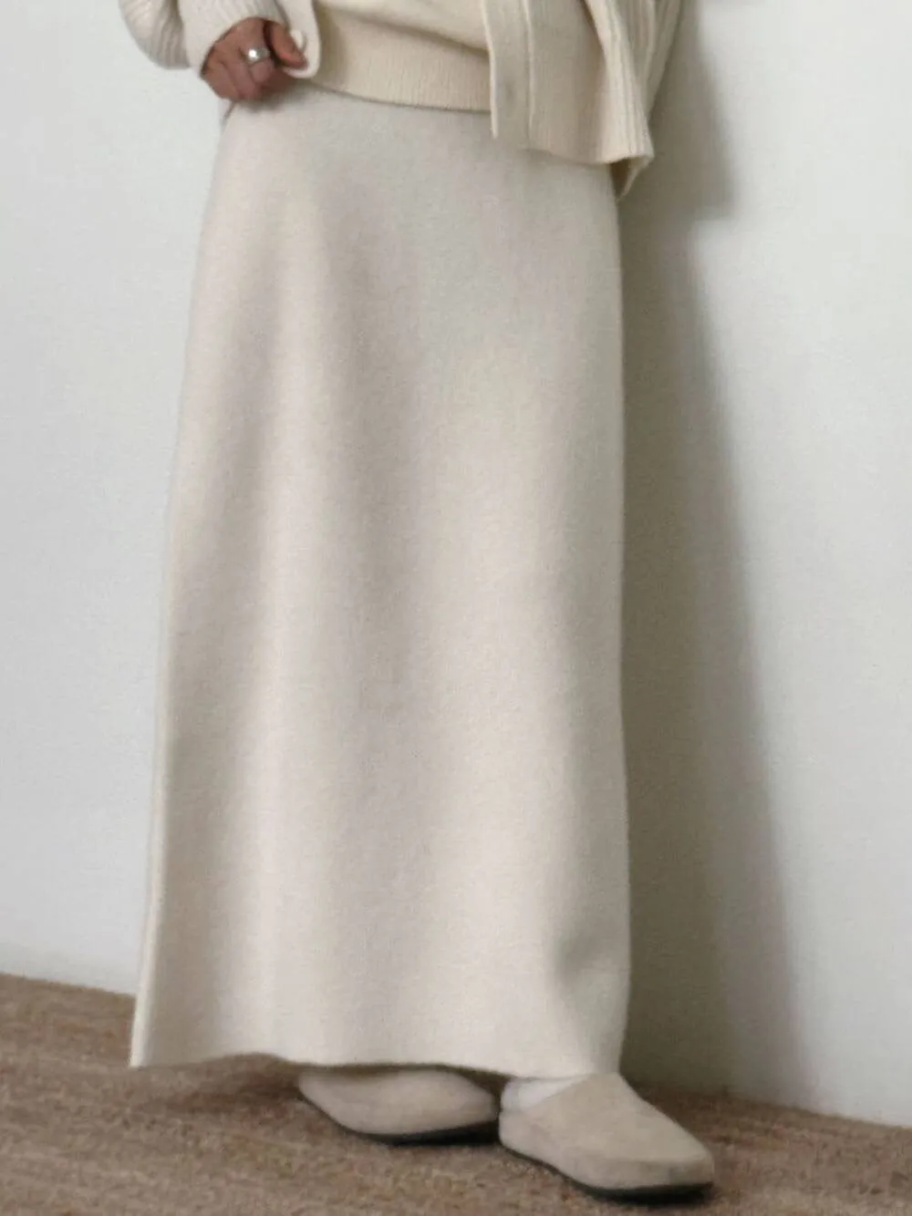 [Luxury] 100% Wool Tube Skirt