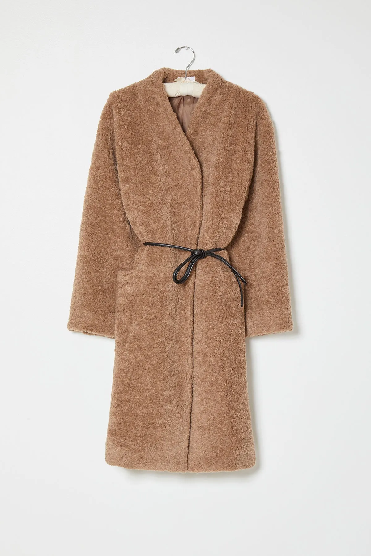 Malaga Coat in Fur-Free Fur