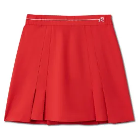 Malbon Frida Golf Skirt Red - FW23 Women