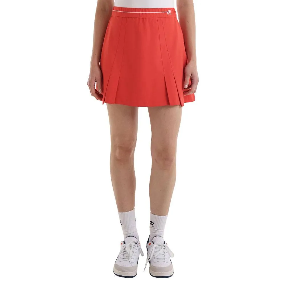 Malbon Frida Golf Skirt Red - FW23 Women