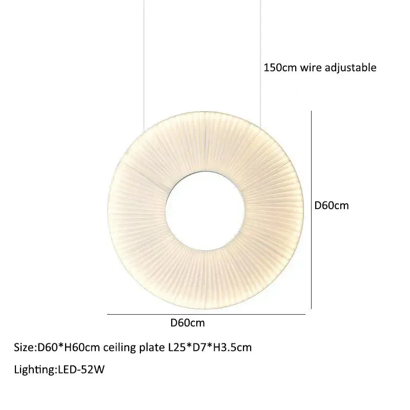 Mansion Designer Pleated Floor Lamp LED Standing Light