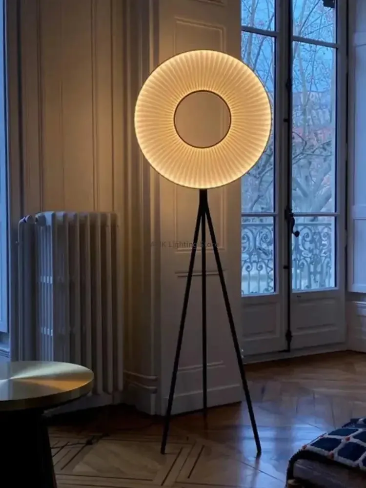 Mansion Designer Pleated Floor Lamp LED Standing Light