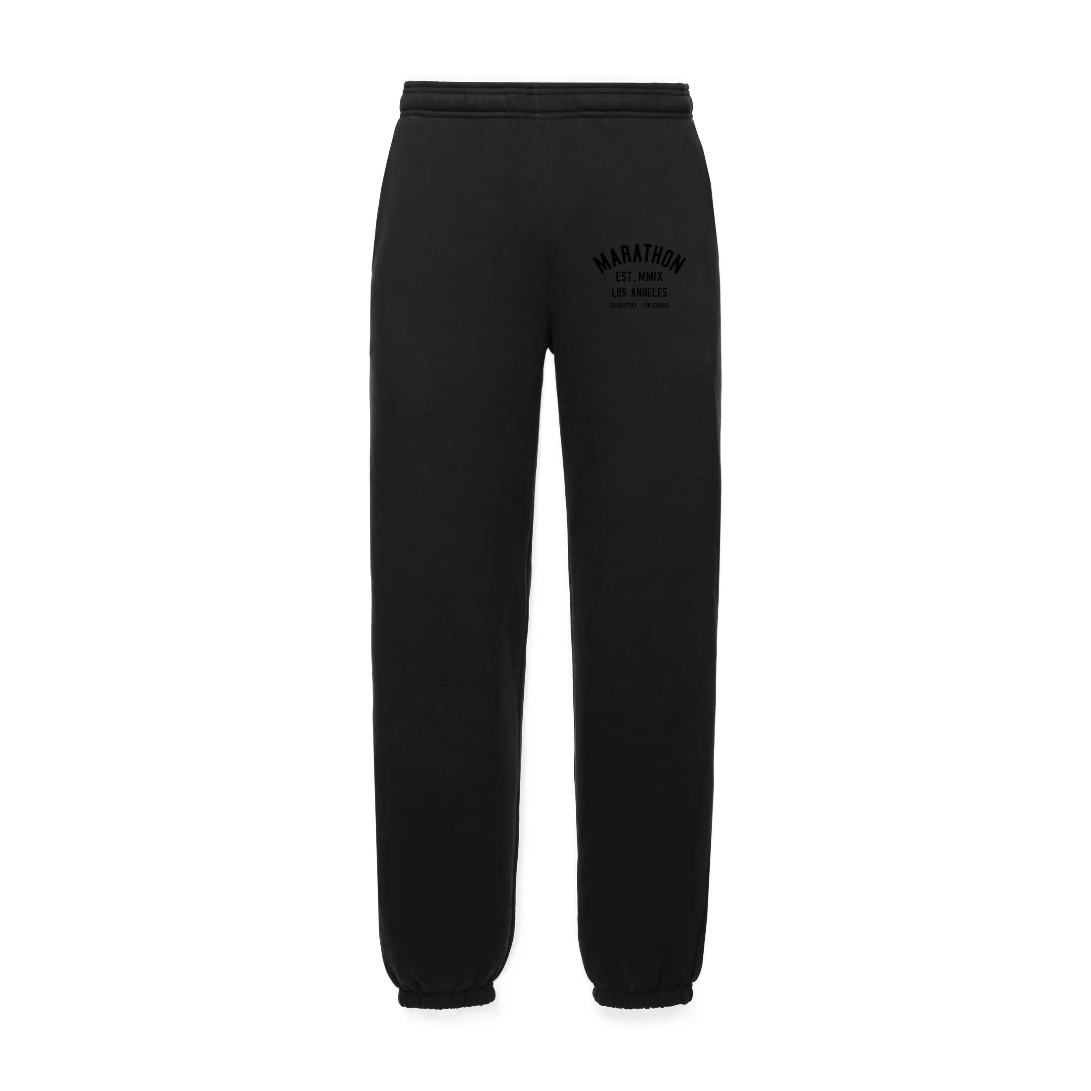 Marathon Classic Sweatpants - Black/Black