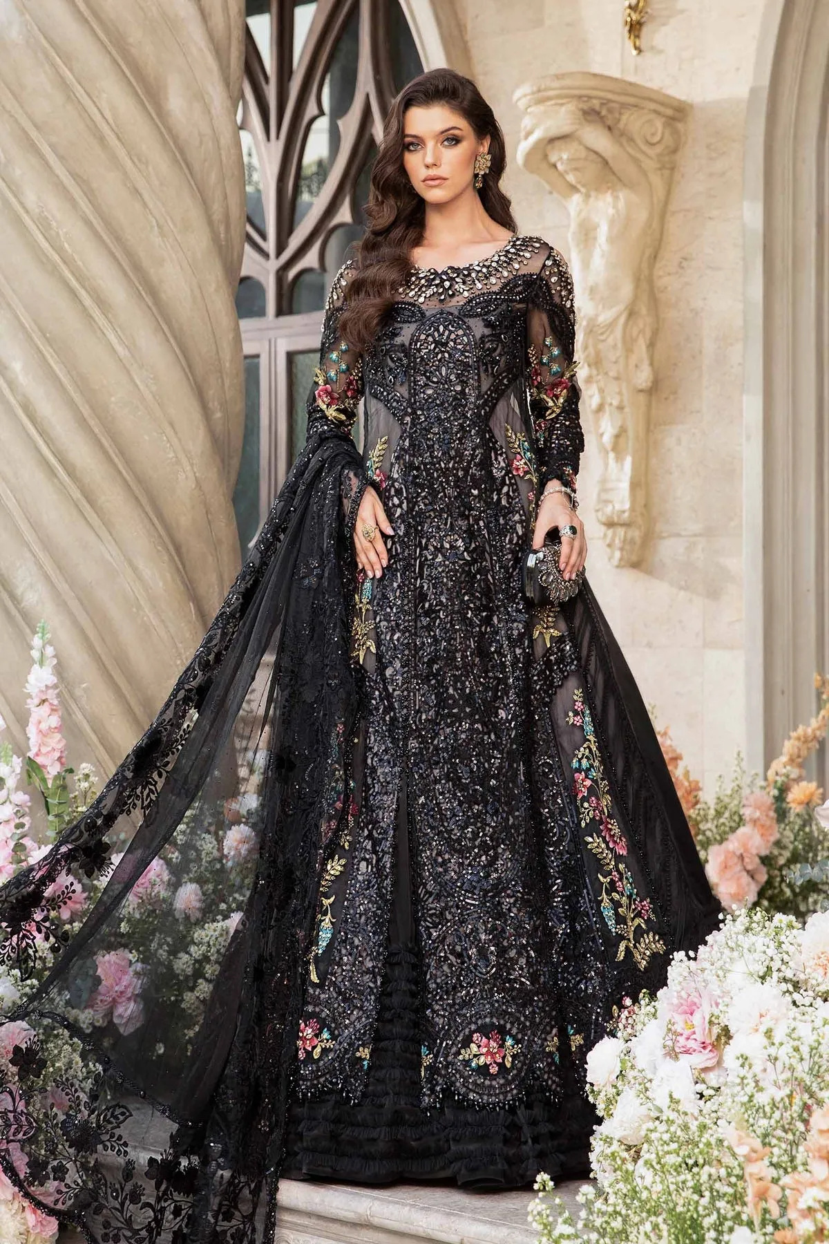 MARIA.B MBroidered Luxury Wedding Formals – BD-2802