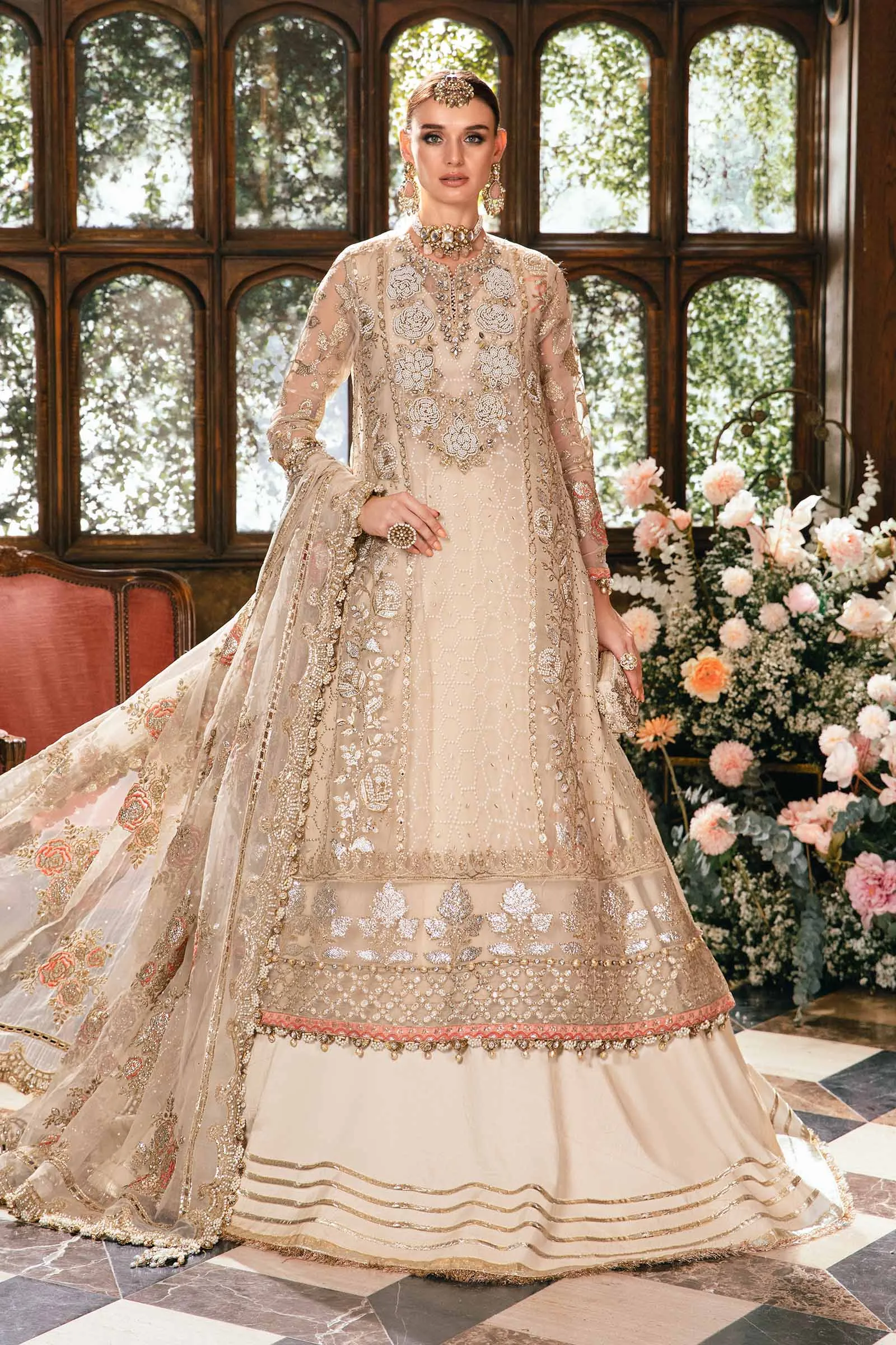 MARIA.B MBroidered Luxury Wedding Formals – BD-2805