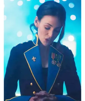 Maya Stern Blue Uniform Blazer