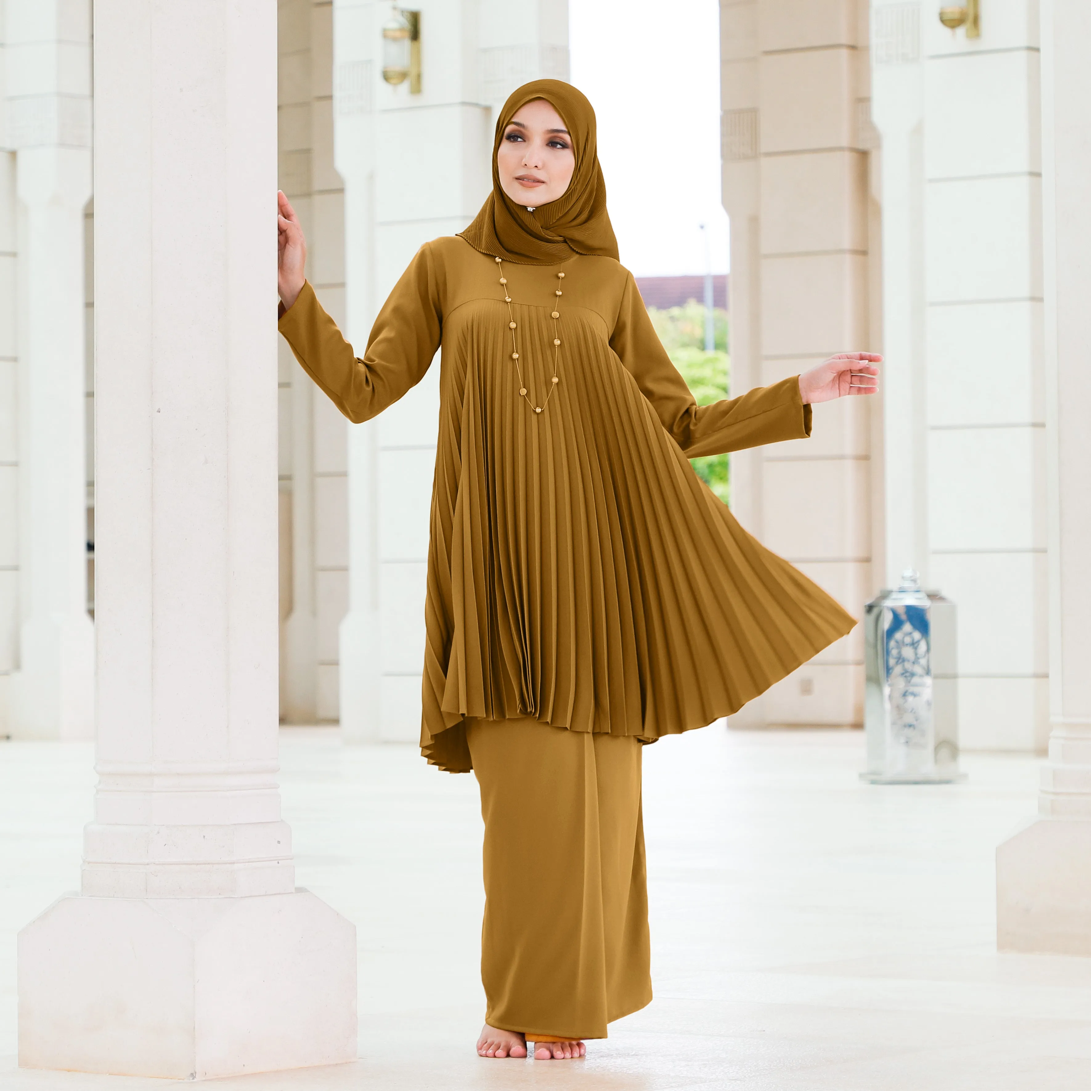 MELINDA PLEATED KURUNG