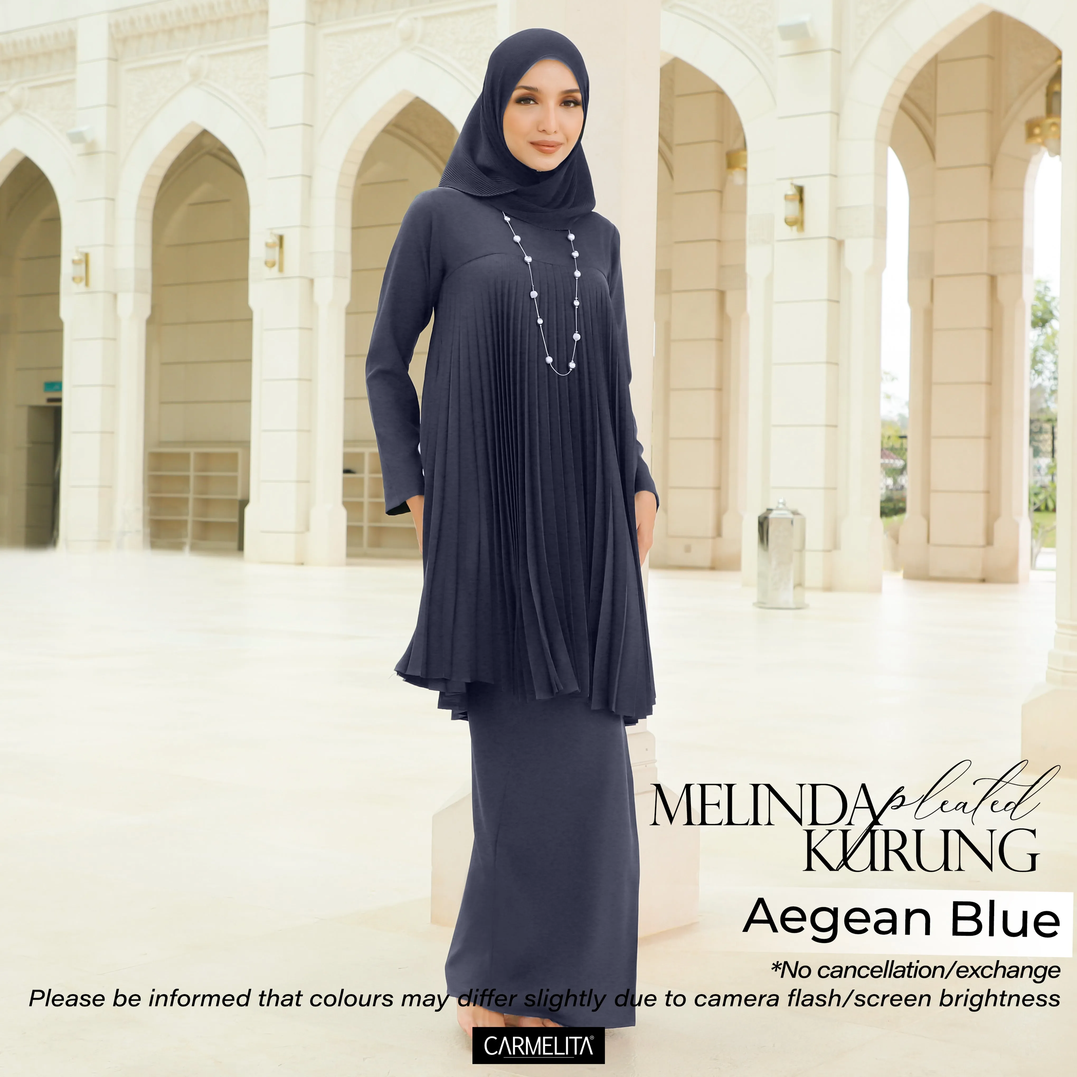 MELINDA PLEATED KURUNG