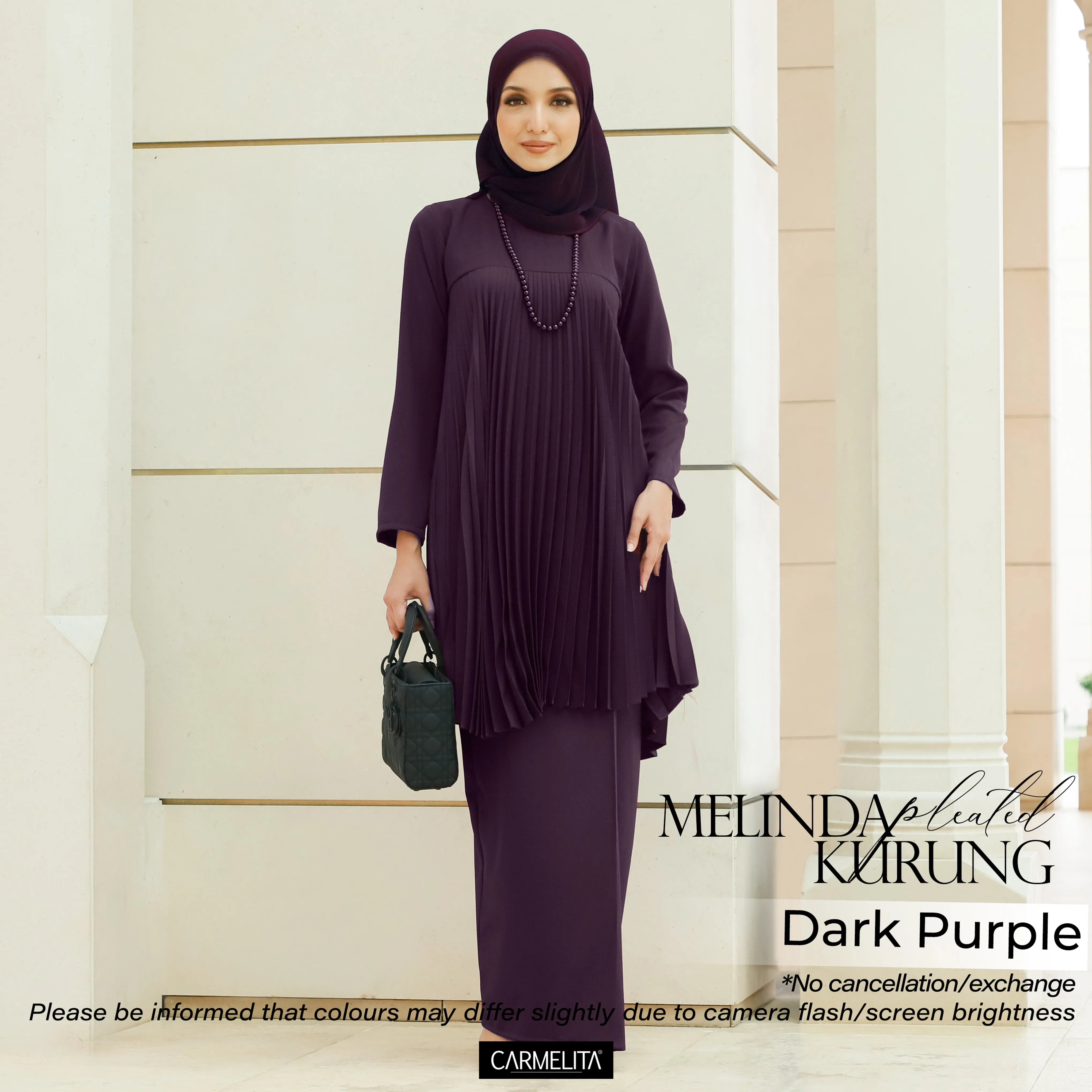 MELINDA PLEATED KURUNG