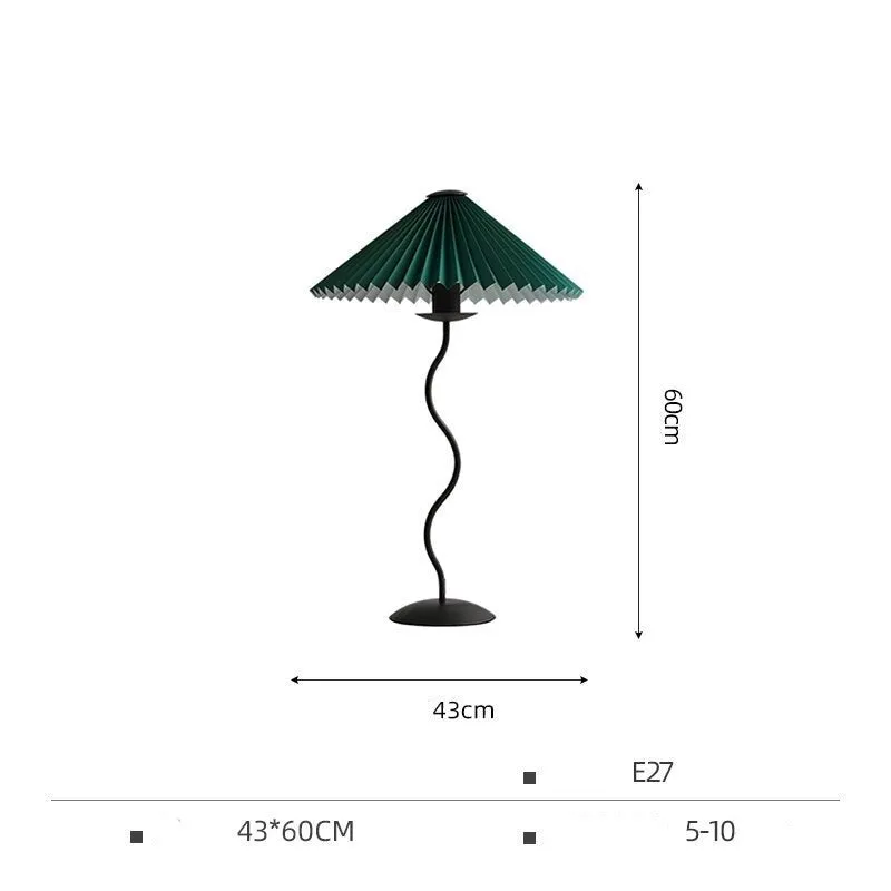 Minimalist Floor Lamp with Skirt Lampshade