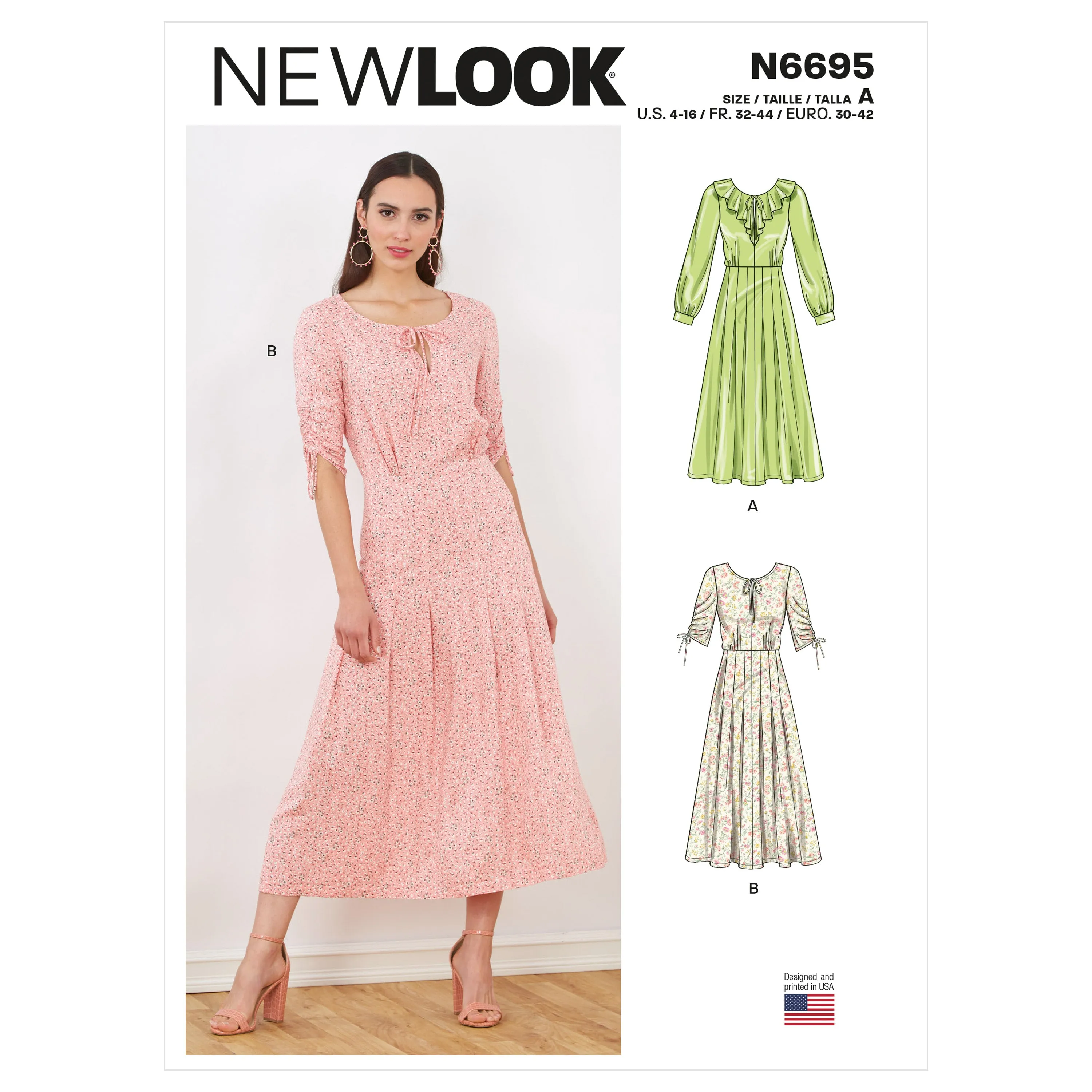 Newlook Pattern N6695 Misses' Dresses