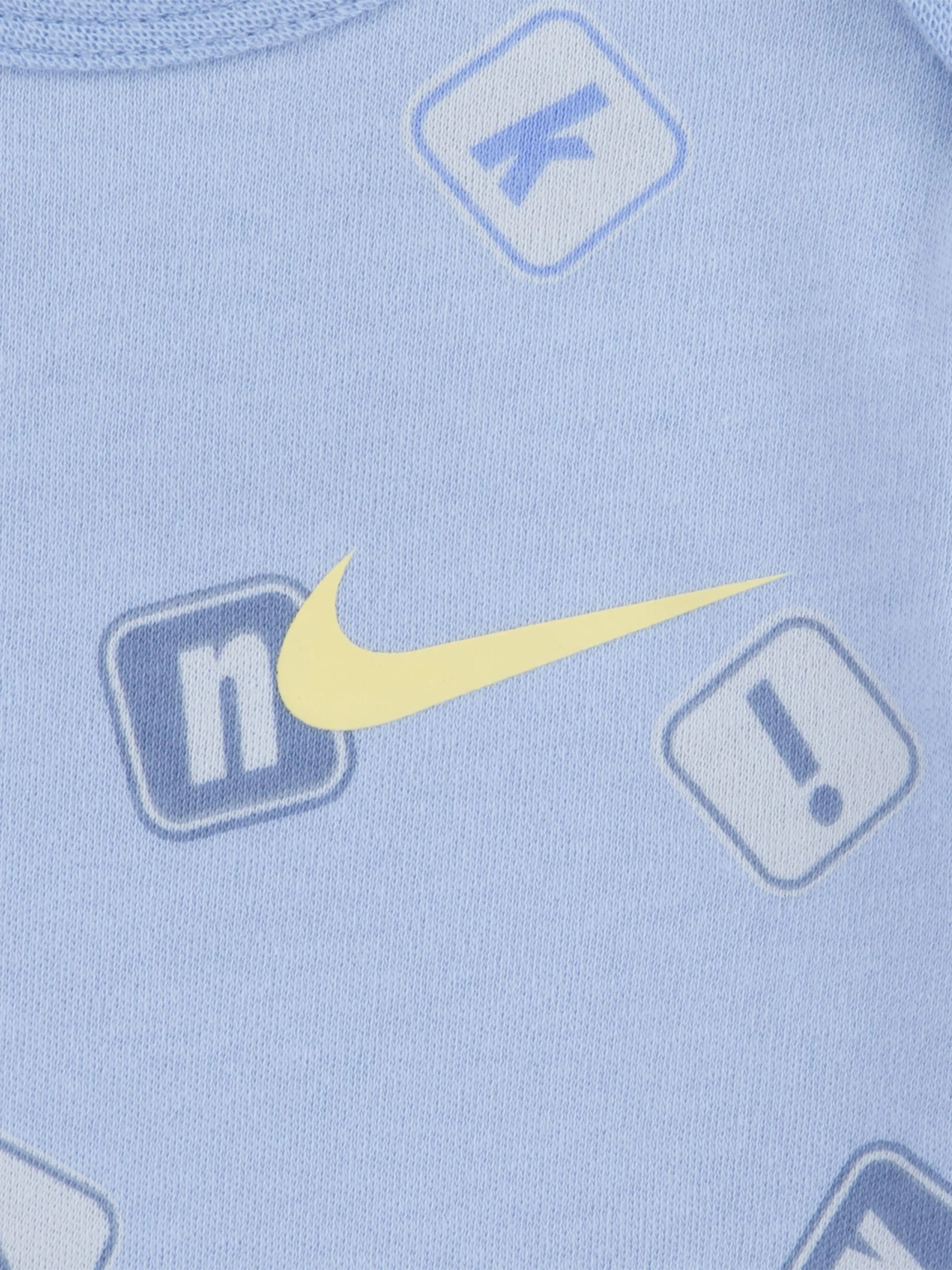 Nike Baby Boys AOP Bodysuit And Leggings Set in Blue