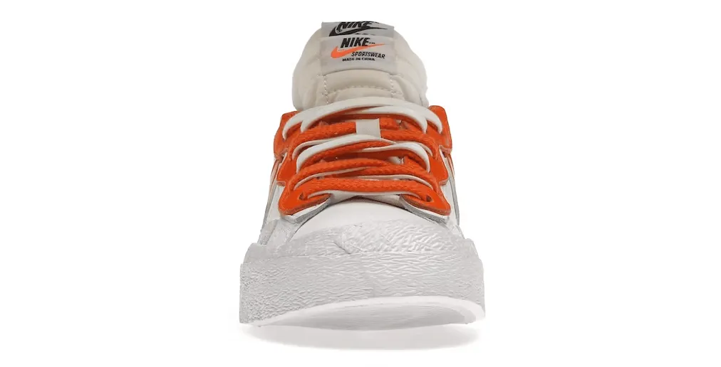 Nike Blazer Low sacai White Magma Orange