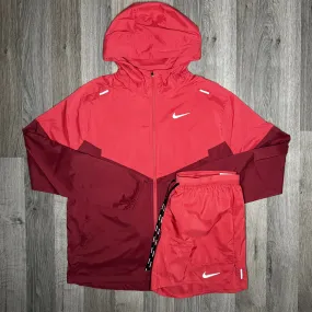 Nike Windrunner & Stride Set - Jacket & Shorts - Adobe