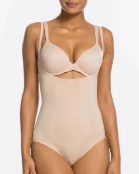 Open-Bust Panty Bodysuit