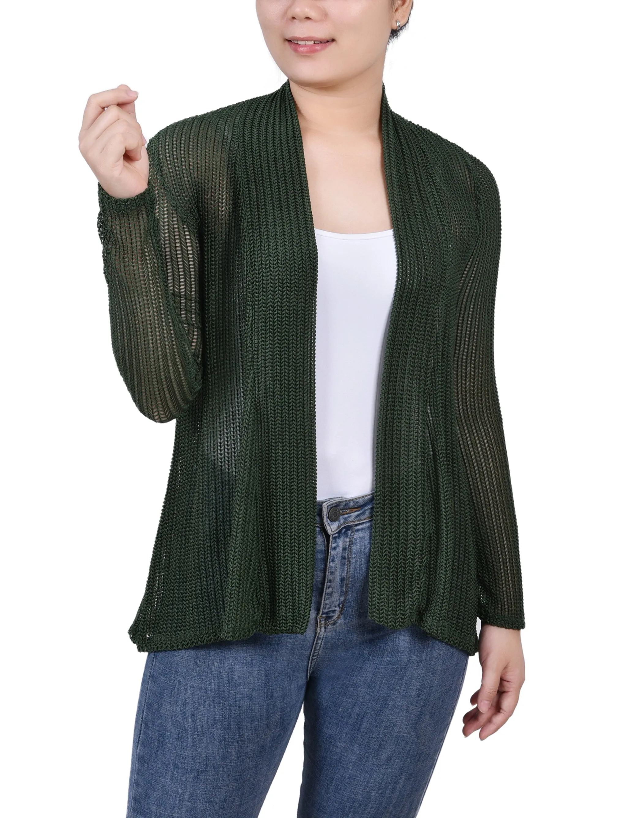 Open Knit Cardigan