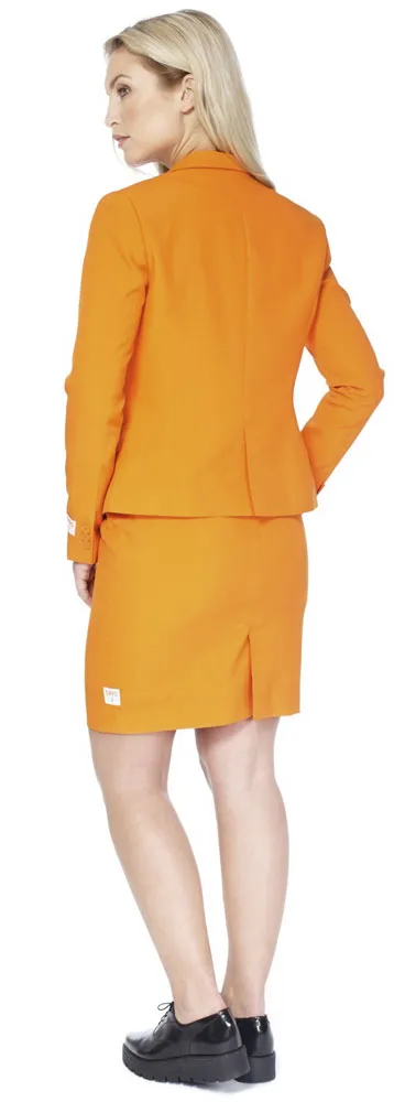 OppoSuits Foxy Orange Damen Kostüm