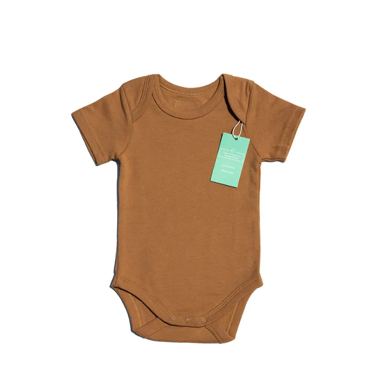 Organic Cotton Short Sleeved Bodysuit