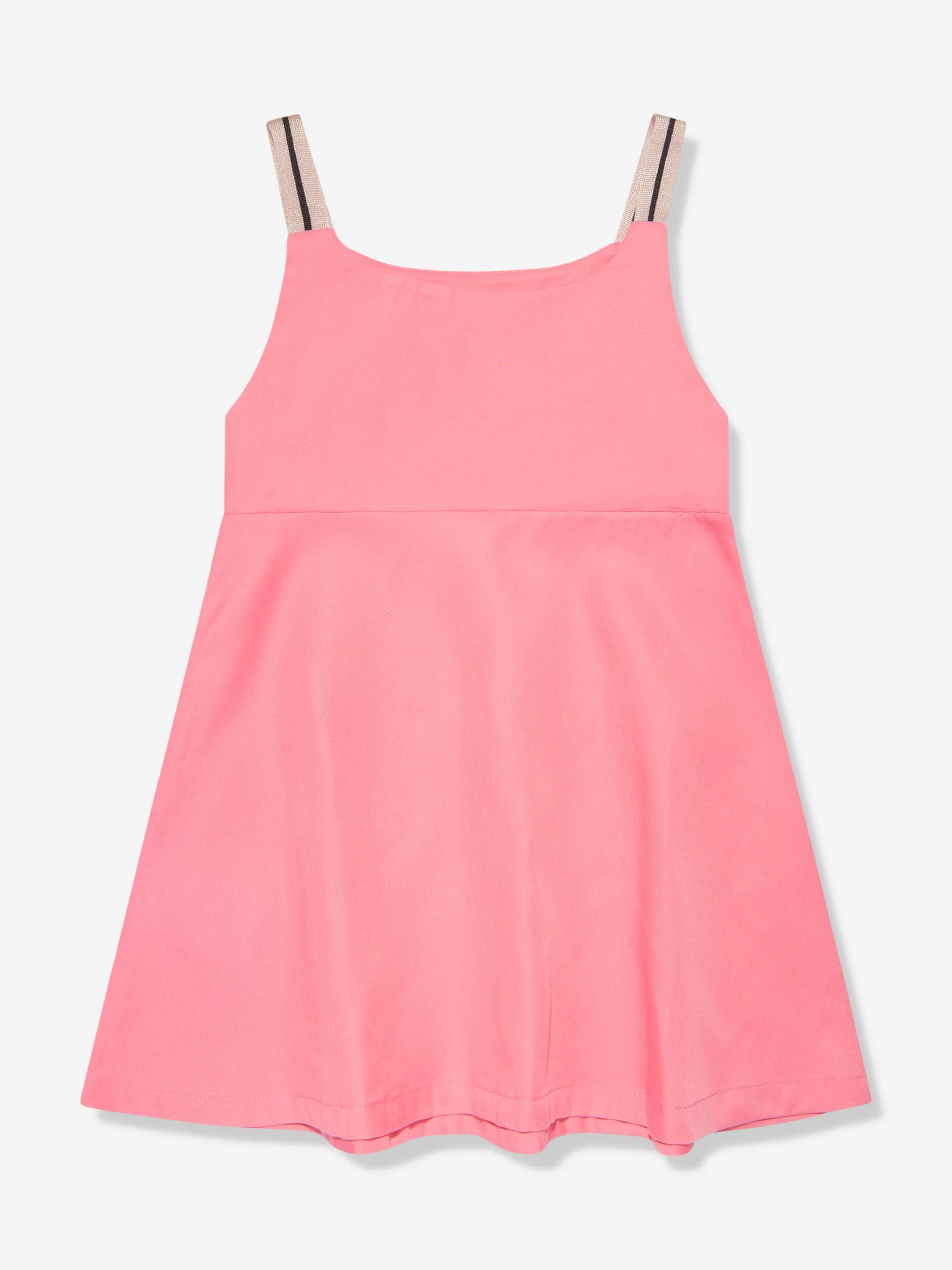 Palm Angels Girls Track Slip Dress in Pink