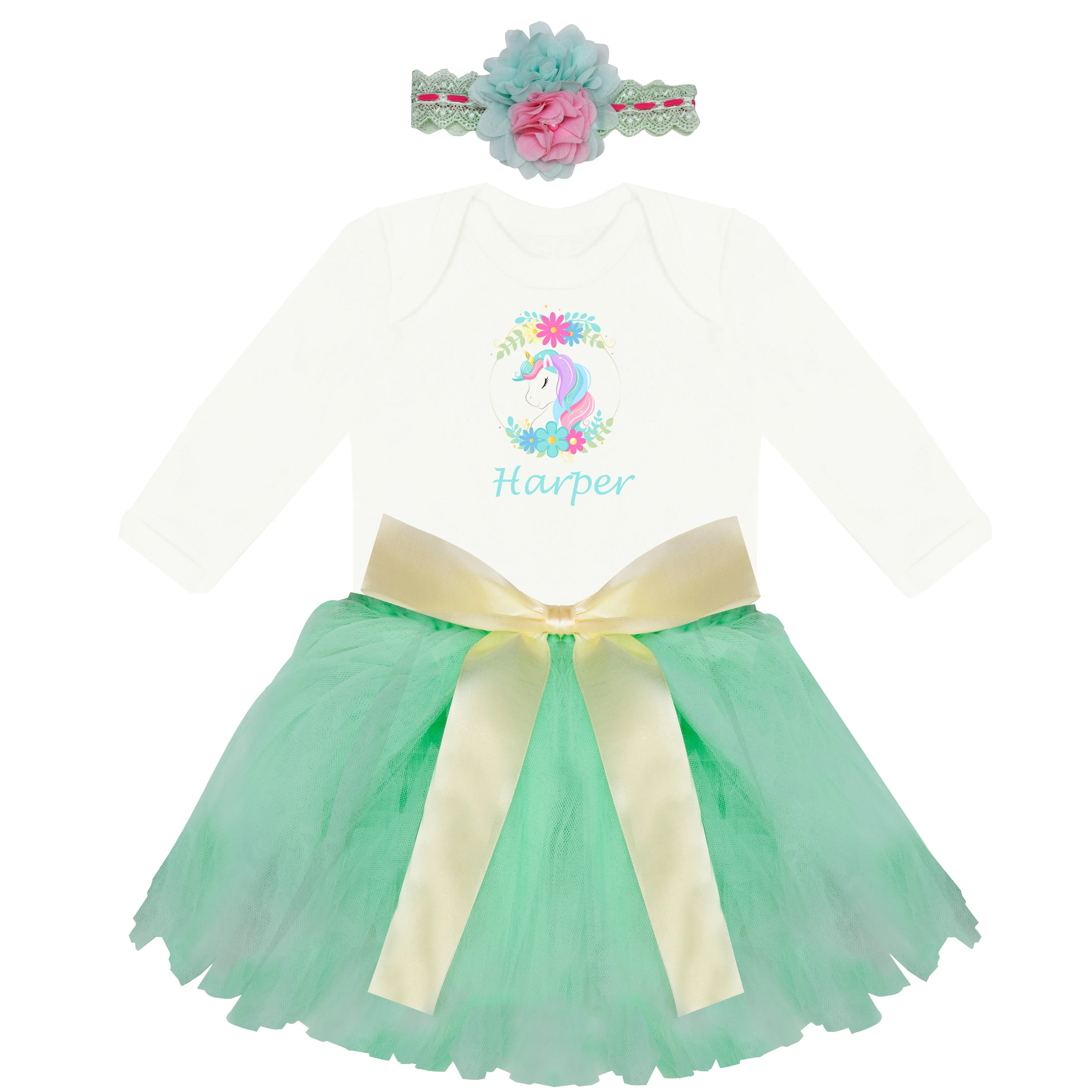 Personalised Baby Tutu Set- Unicorn