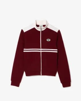 Piqué Track Jacket - Pinot/Farine