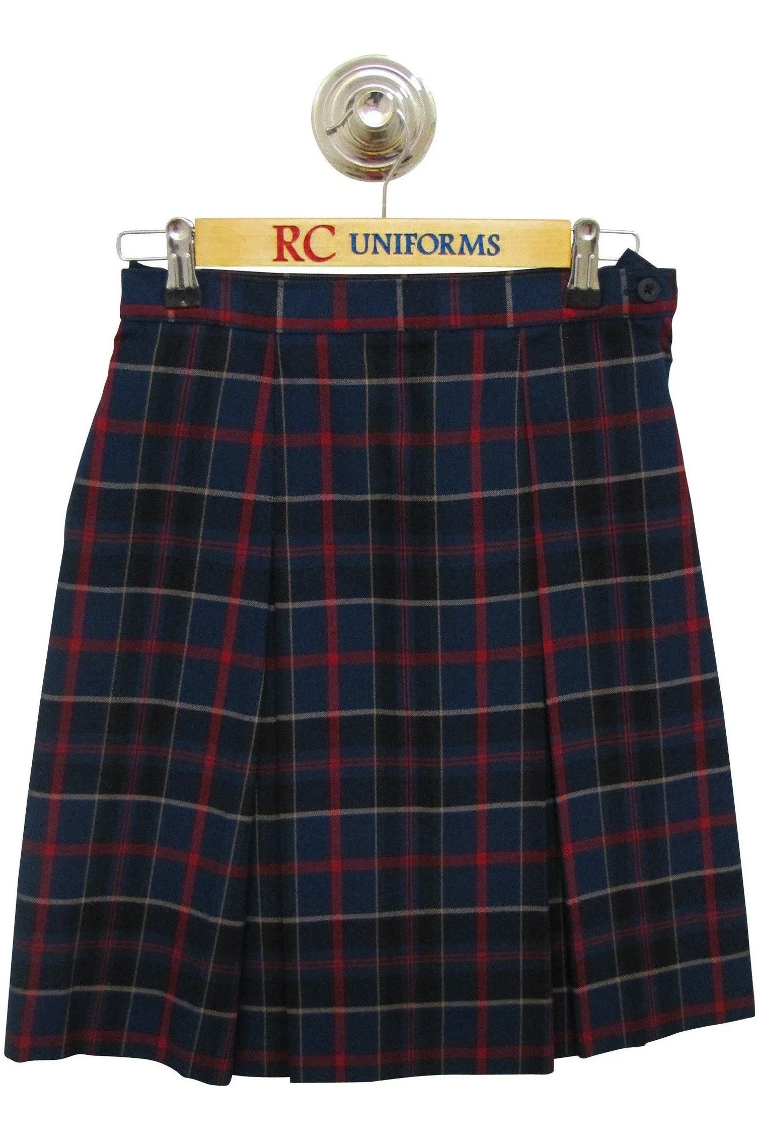 Plaid 93 Kick Pleat Skirt