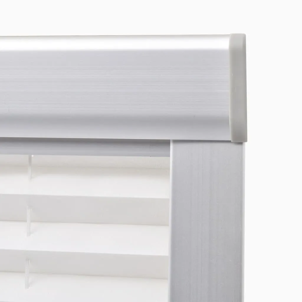 Pleated Blind White CK02