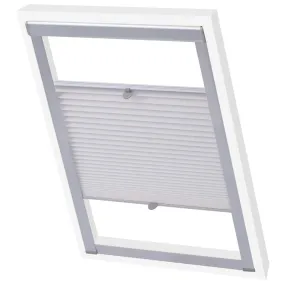 Pleated Blind White CK02