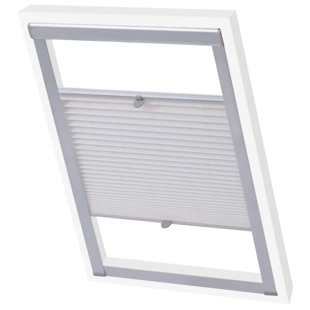 Pleated Blinds White 104