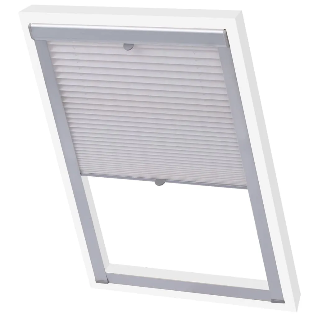 Pleated Blinds White 104