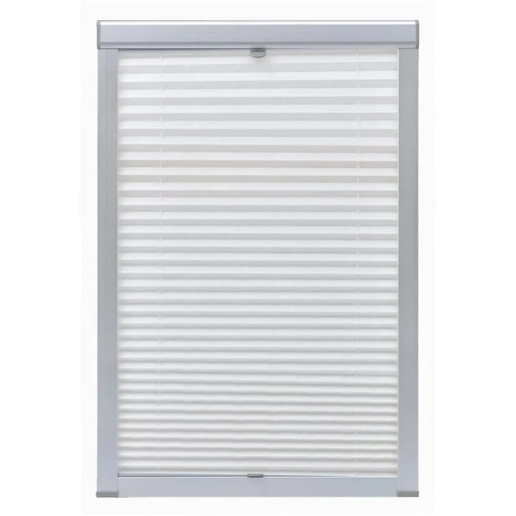 Pleated Blinds White 104