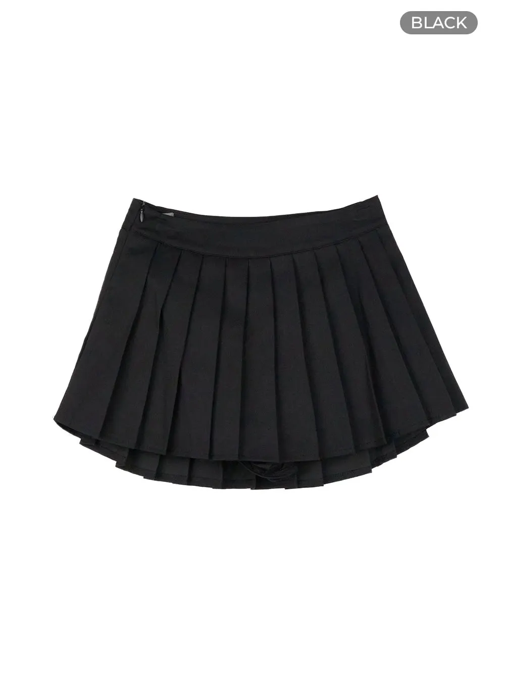 Pleated Mini Skirt CY429