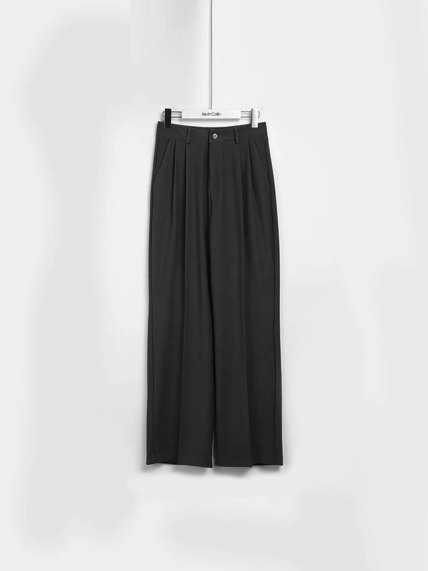 Pleated Wide Slacks