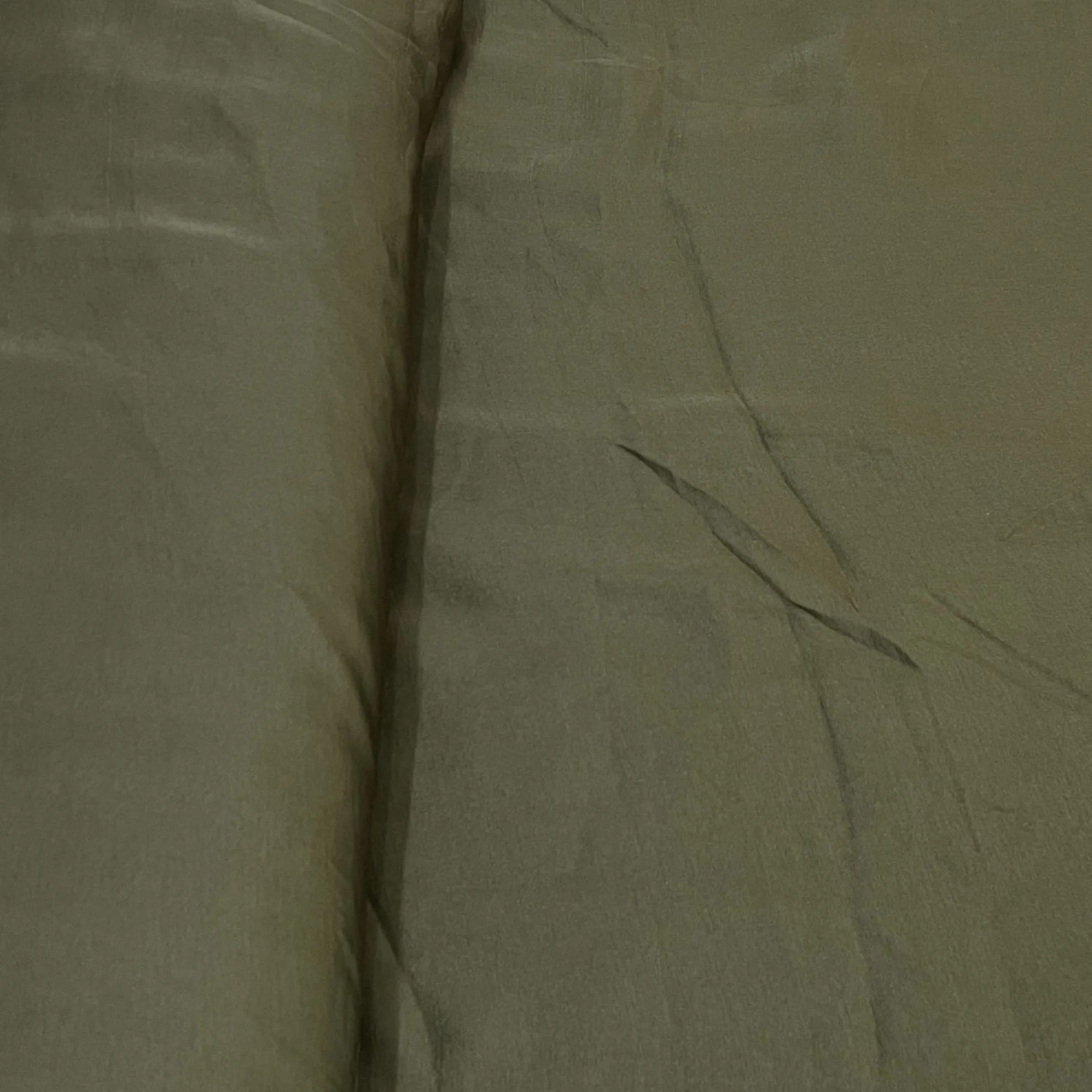 Premium Army Green Solid Bemberg Silk Fabric